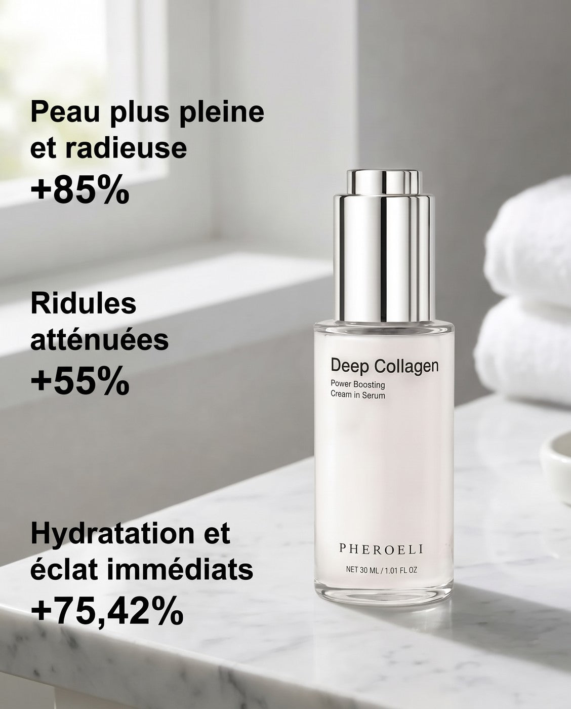 Résultats du sérum